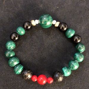 New Release – Custom Healing Stretch Bracelet by Christopher B.. Vintage Stones